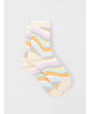 Faded Swirl Socks