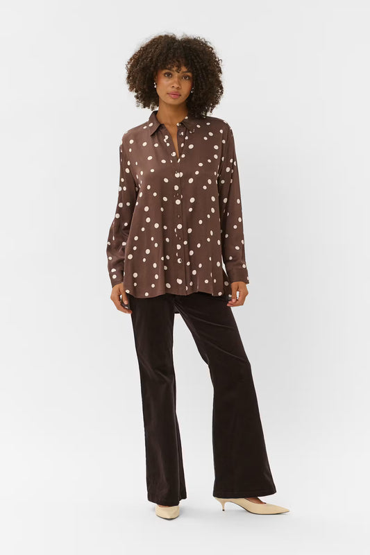 Dotty Berna Polka Dot Shirt