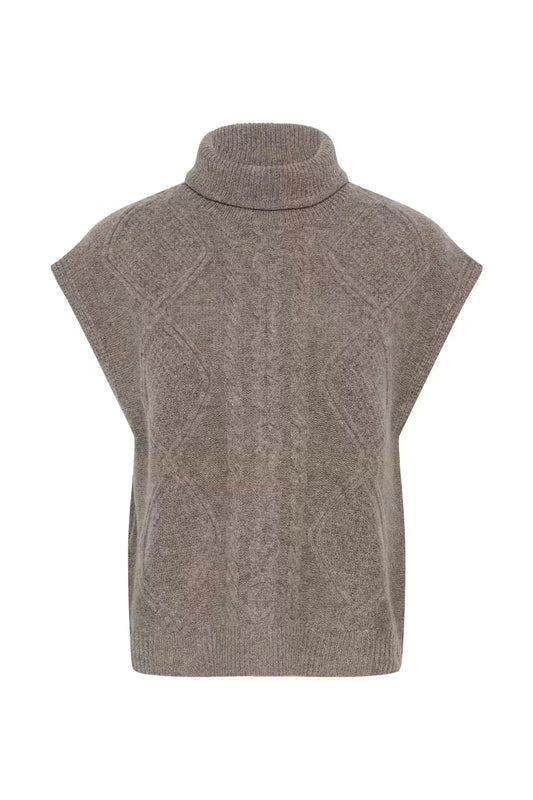 Monia Sleeveless Knitted Vest
