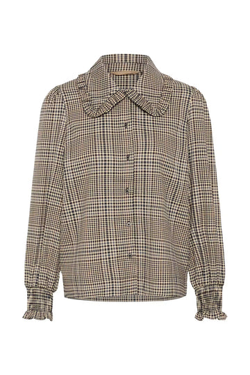 Birsen Large Collar Shirt