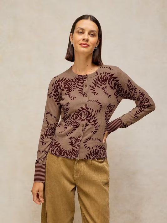 Lois Print Cardi