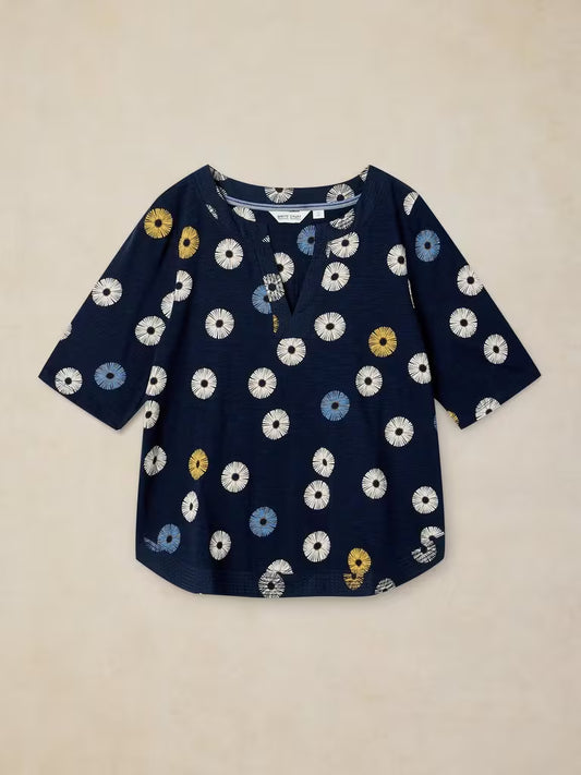 Weaver Notch Neck Tee