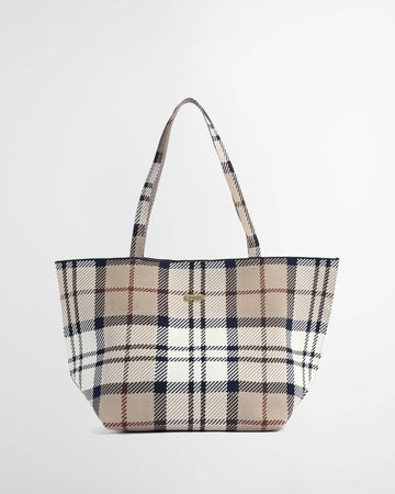 Layla Tartan Large Tote Bag