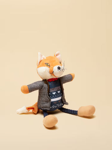 Jonty Tweedy Fox Dog Toy