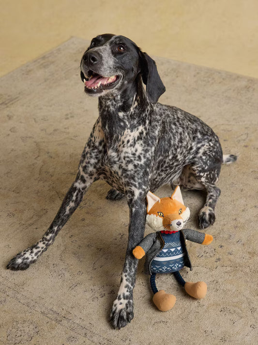 Jonty Tweedy Fox Dog Toy