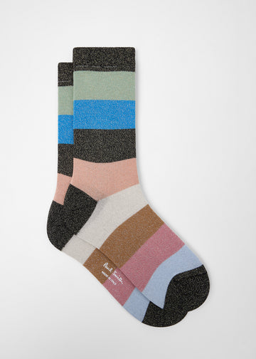Glitzy Swirl Socks