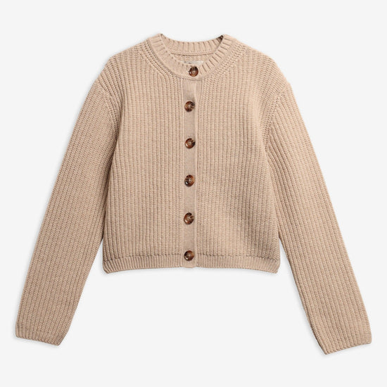 Young Ideas & Henmores -Adalyn Knitted Cardigan -CR52 Birch -8