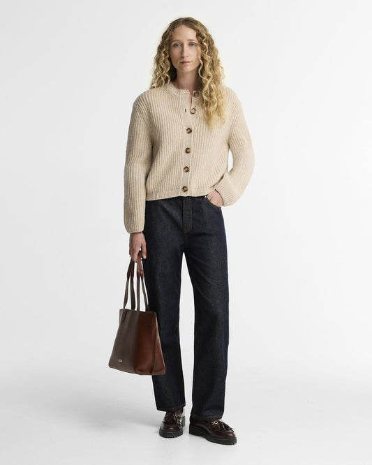Young Ideas & Henmores -Adalyn Knitted Cardigan -CR52 Birch -8