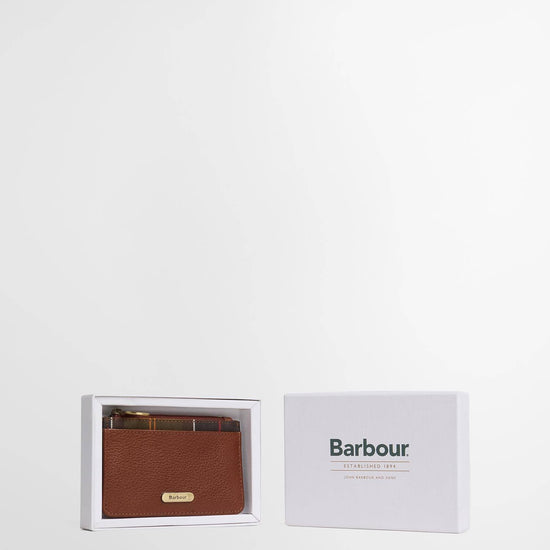 Young Ideas & Henmores -Alder Leather Card Holder -BR11 Brown/Classic -OS