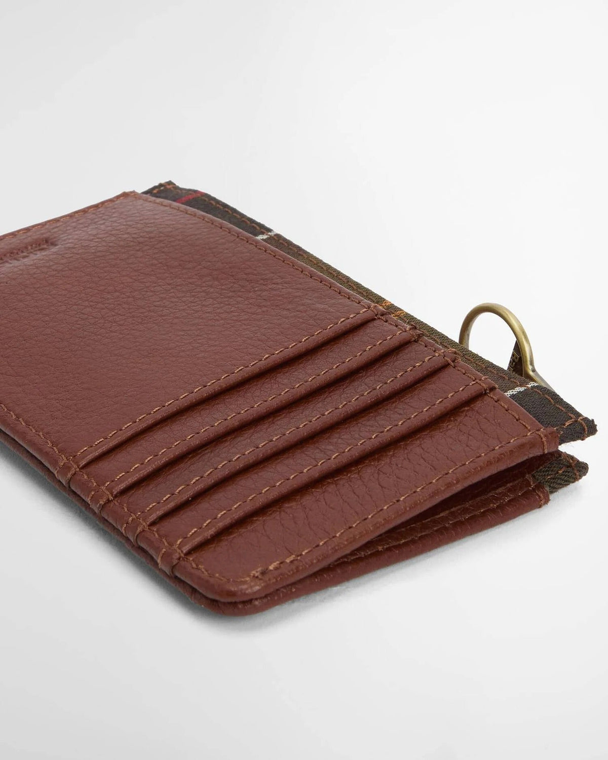 Young Ideas & Henmores -Alder Leather Card Holder -BR11 Brown/Classic -OS