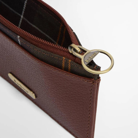Young Ideas & Henmores -Alder Leather Card Holder -BR11 Brown/Classic -OS