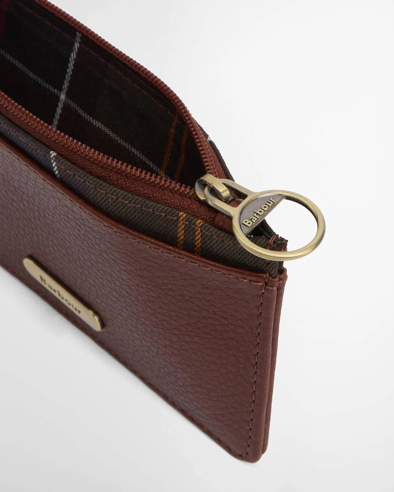 Young Ideas & Henmores -Alder Leather Card Holder -BR11 Brown/Classic -OS