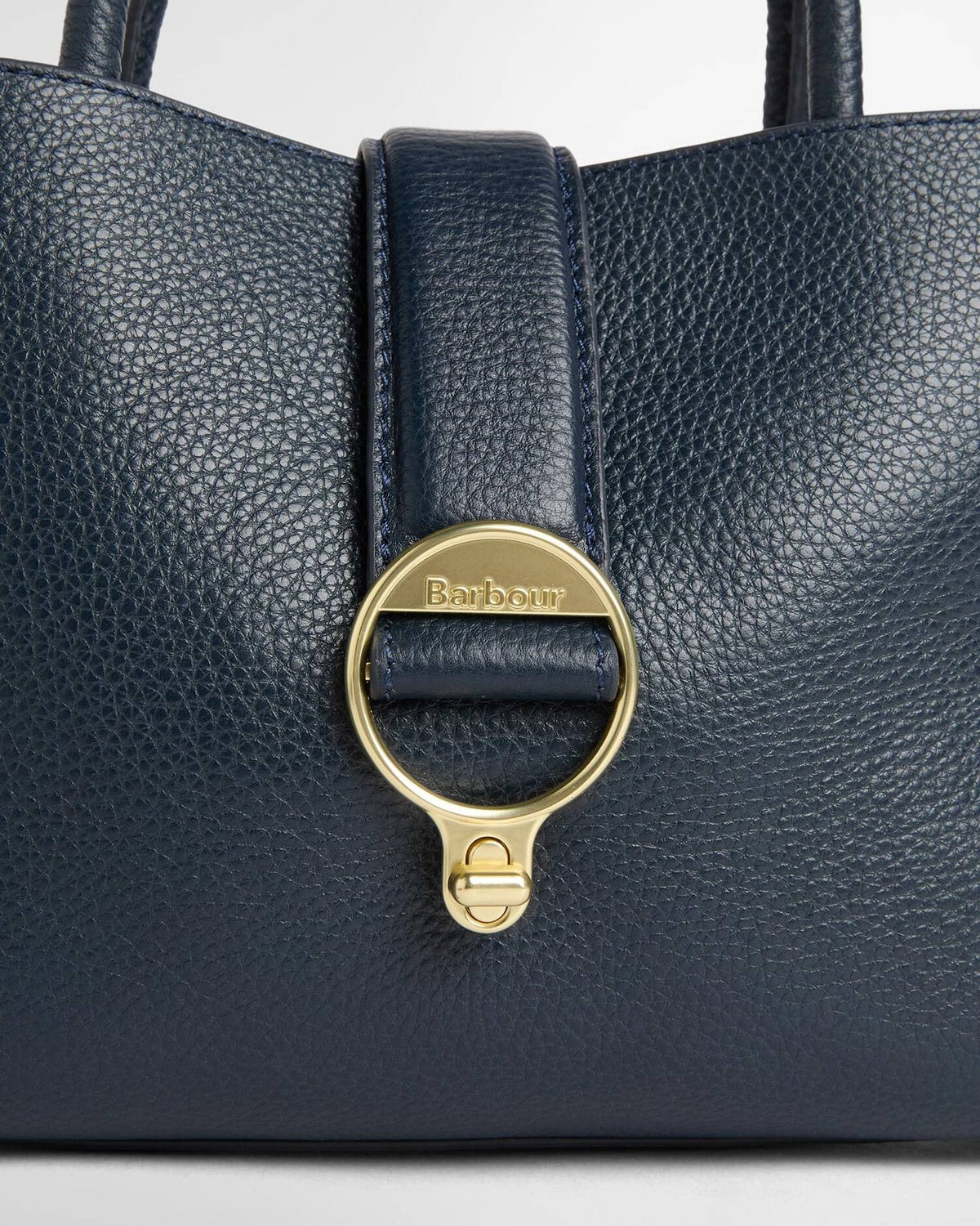 Young Ideas & Henmores -Alder Mini Leather Tote Bag -NY71 Navy -OS