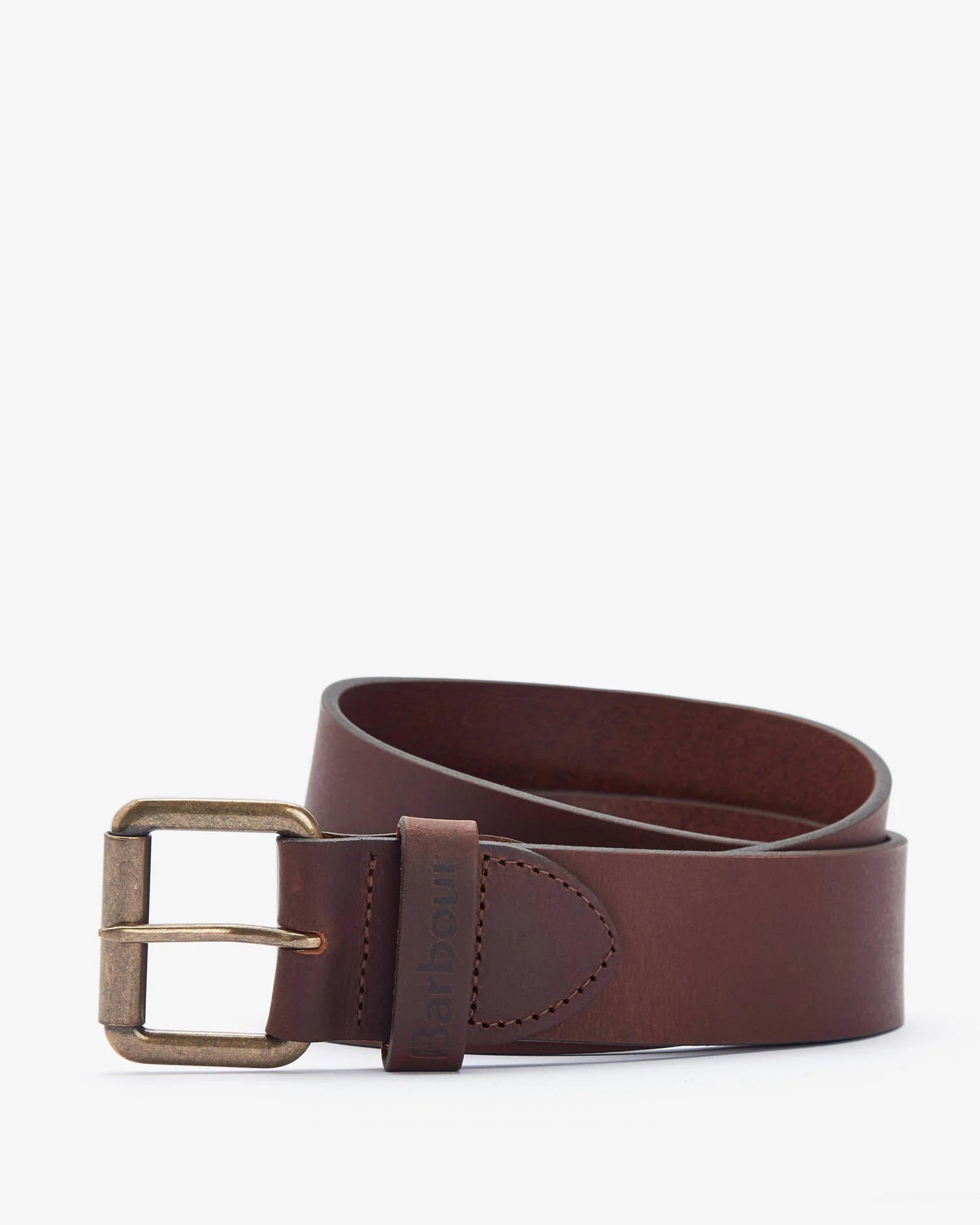 Young Ideas & Henmores - Allanton Leather Belt - BR51 Brown - M