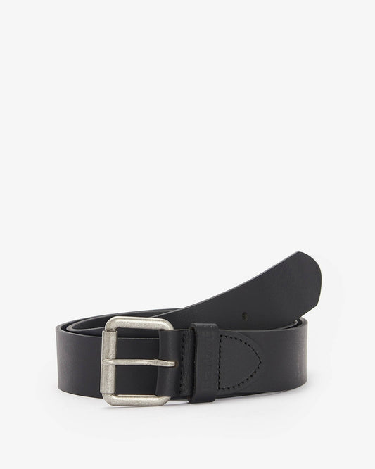 Young Ideas/Henmores - Allanton Leather Belt - BK31 Black - M