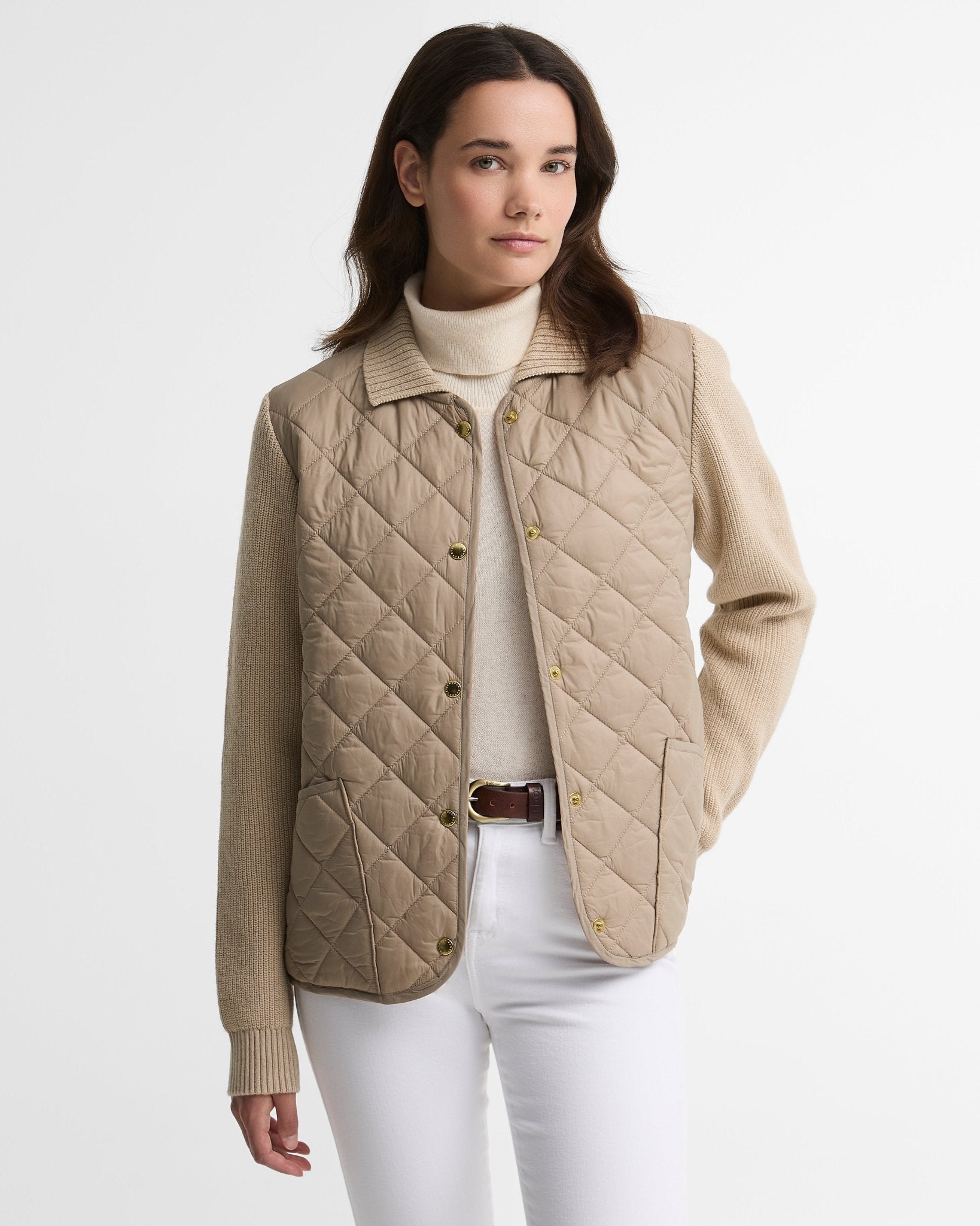 Young Ideas & Henmores -Allendale Knitted Cardigan -BE93 Warm Trench -8