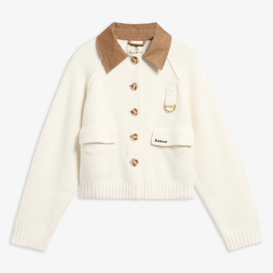 Young Ideas & Henmores -Alverstone Knitted Cardigan -CR31 Ecru -8