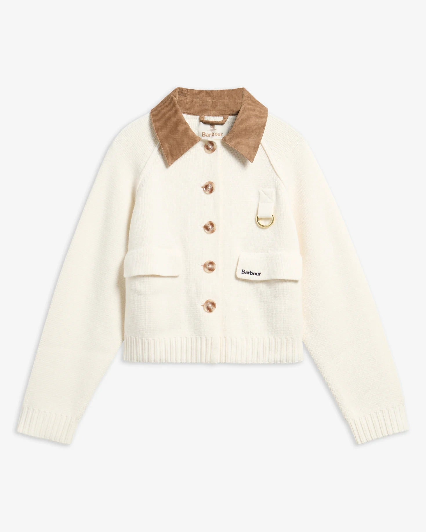Young Ideas & Henmores -Alverstone Knitted Cardigan -CR31 Ecru -8