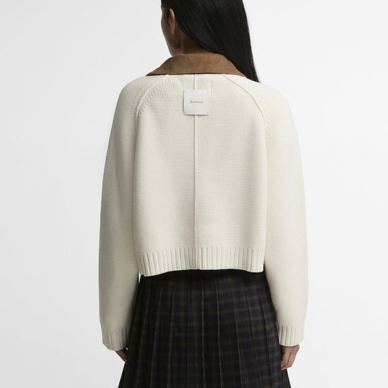 Young Ideas & Henmores -Alverstone Knitted Cardigan -CR31 Ecru -8
