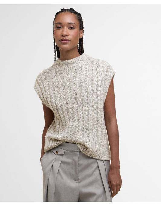 Young Ideas/Henmores - Anastasia Knitted Vest - BE11 Oat - 8