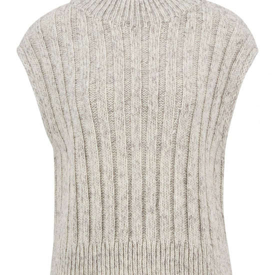 Young Ideas/Henmores - Anastasia Knitted Vest - BE11 Oat - 8
