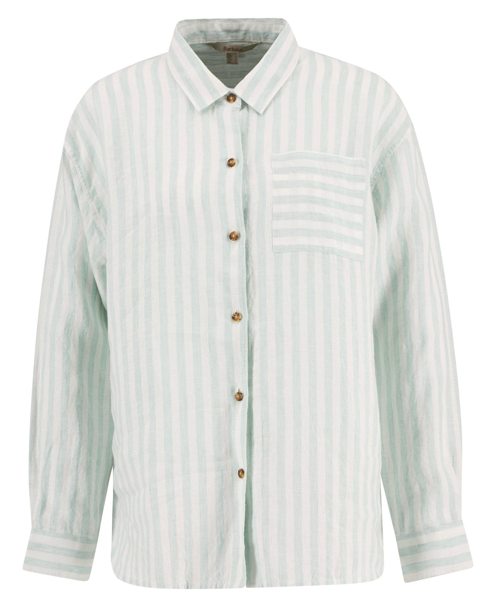 Young Ideas & Henmores - Annie Shirt - GN17 Spearmint Stripe - 8