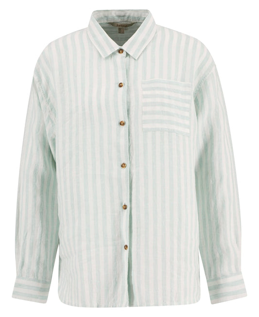 Young Ideas & Henmores - Annie Shirt - GN17 Spearmint Stripe - 8