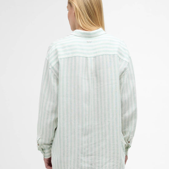 Young Ideas & Henmores - Annie Shirt - GN17 Spearmint Stripe - 8