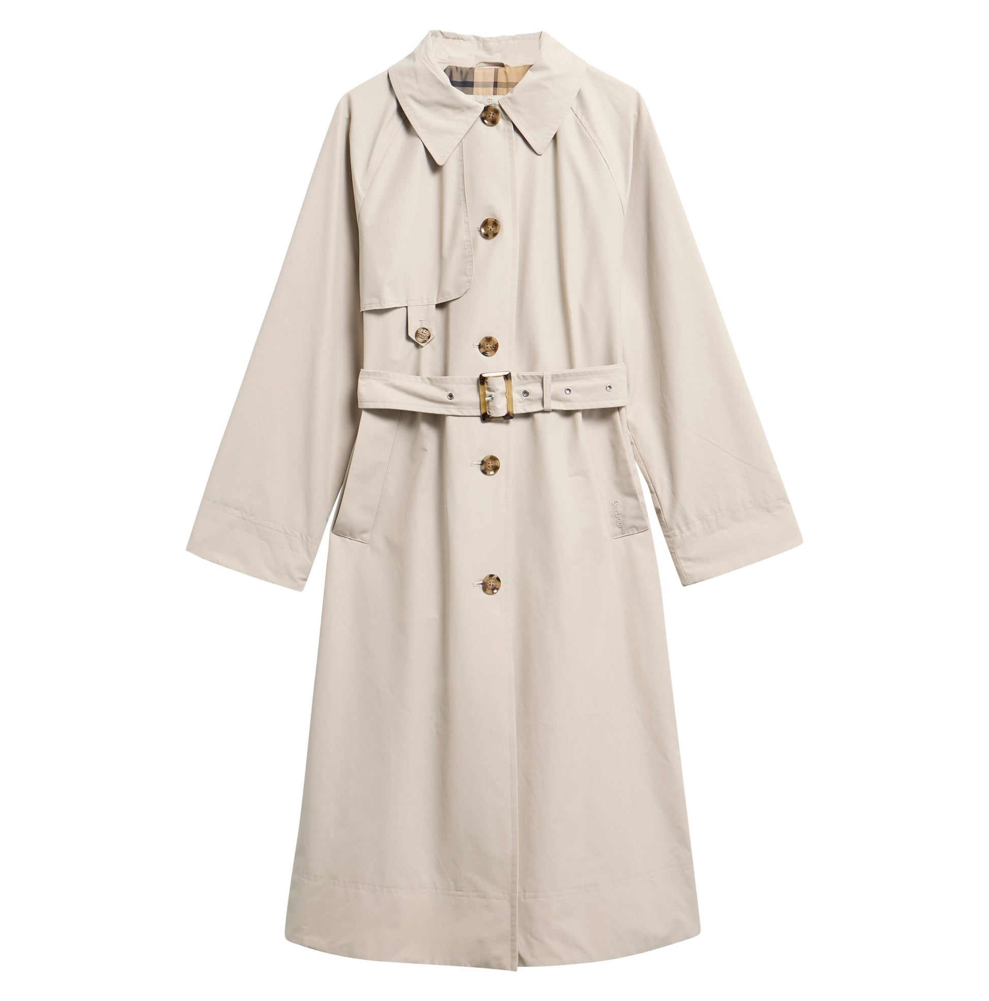 Young Ideas & Henmores -Antonella Showerproof Jacket -ST31 Mist/Birchwood Dress -8