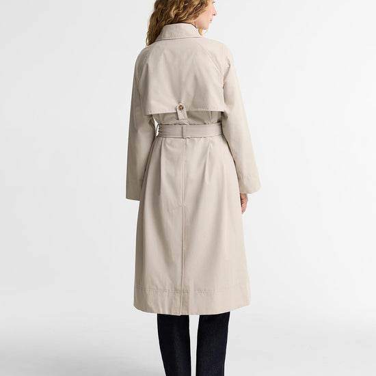 Young Ideas & Henmores -Antonella Showerproof Jacket -ST31 Mist/Birchwood Dress -8