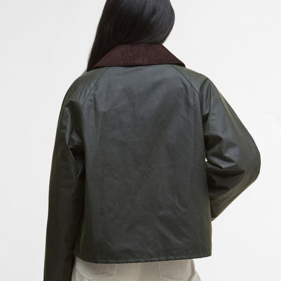 Young Ideas/Henmores - Arlene Wax Jacket - OL52 Fern/Ancient Tartan - 8