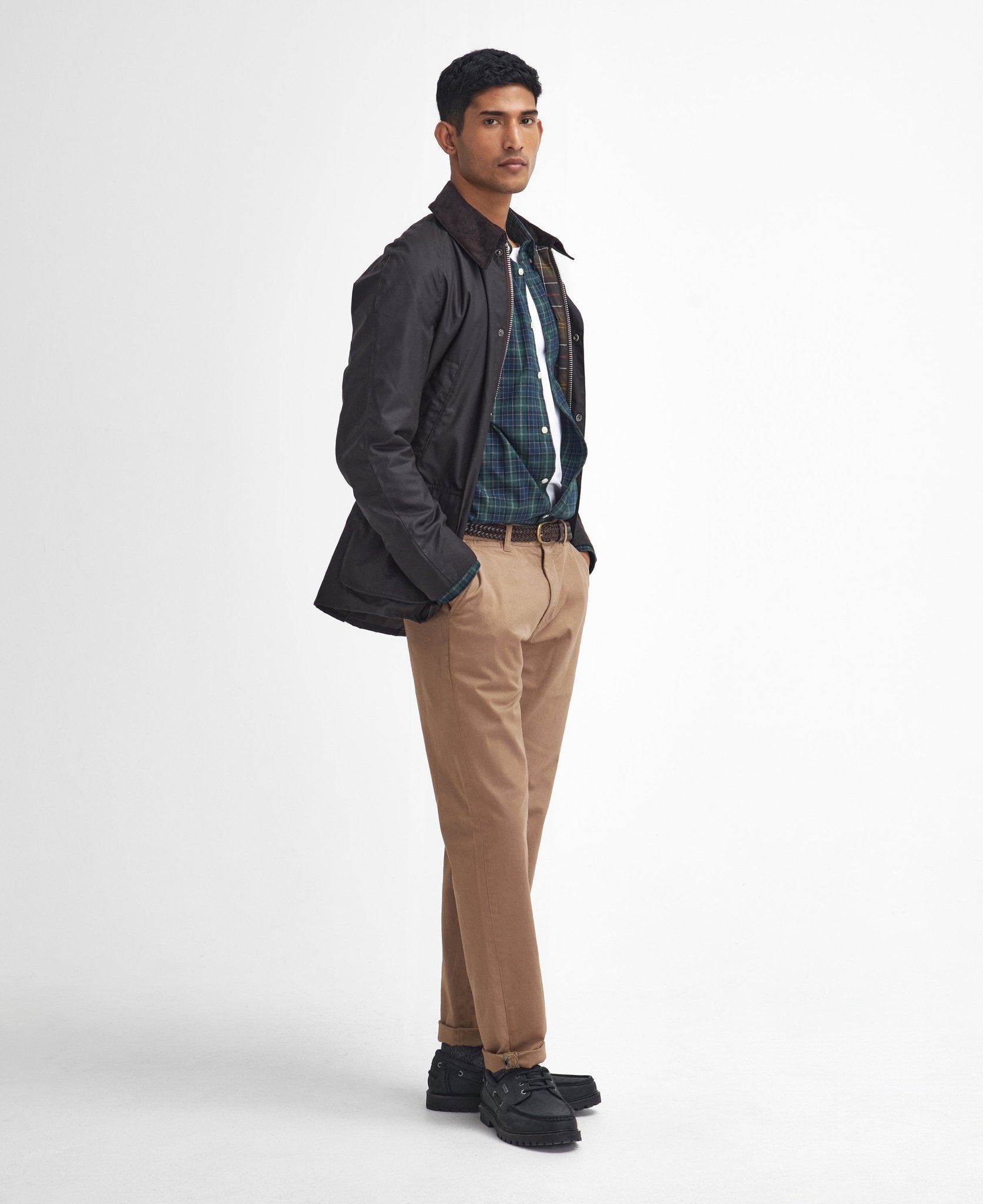 Young Ideas & Henmores -Ashby Wax Jacket -RU91 Rustic/Classic -S