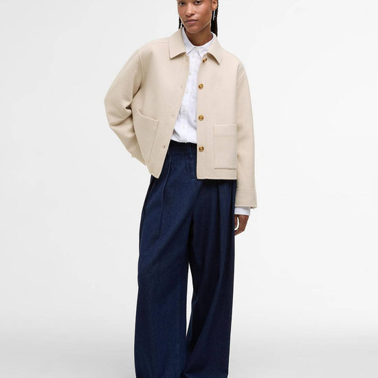 Young Ideas/Henmores - Ashdon Overshirt - ST14 Oat - 8