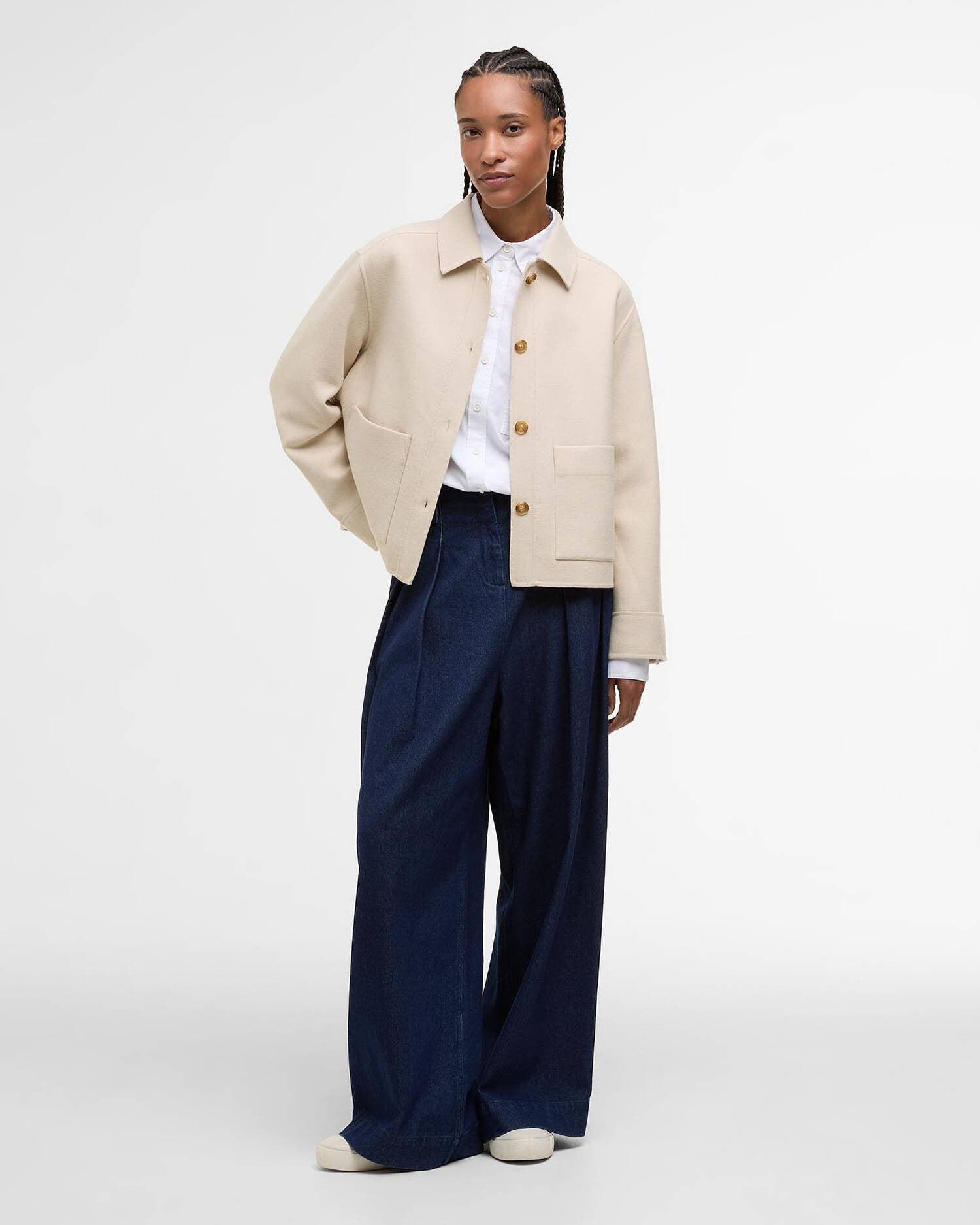 Young Ideas/Henmores - Ashdon Overshirt - ST14 Oat - 8