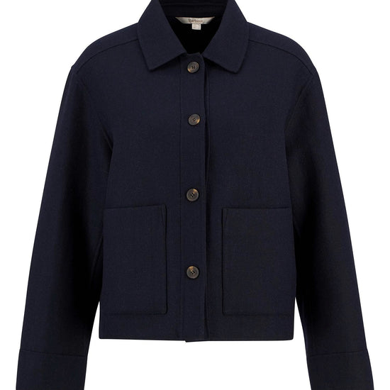 Young Ideas/Henmores - Ashdon Overshirt - NY99 Dark Navy - 8