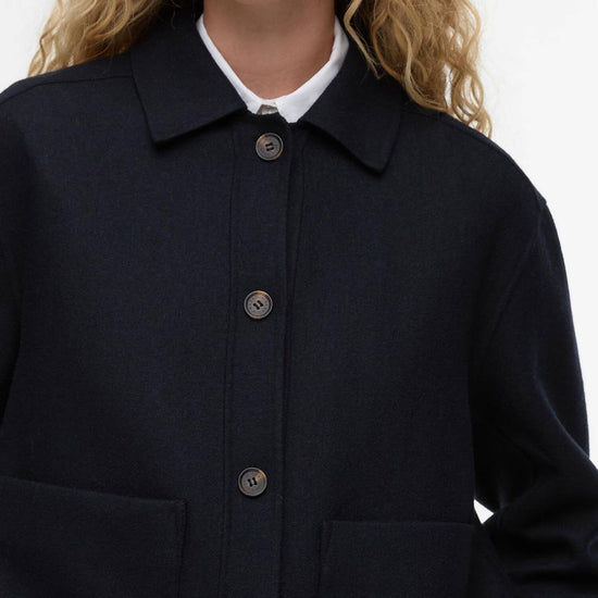 Young Ideas/Henmores - Ashdon Overshirt - NY99 Dark Navy - 8