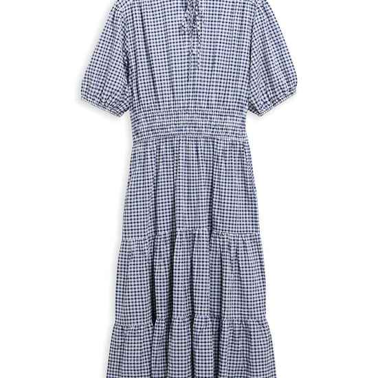 Young Ideas & Henmores - Ashwell Midi Dress - MI11 Multi Gingham - 8