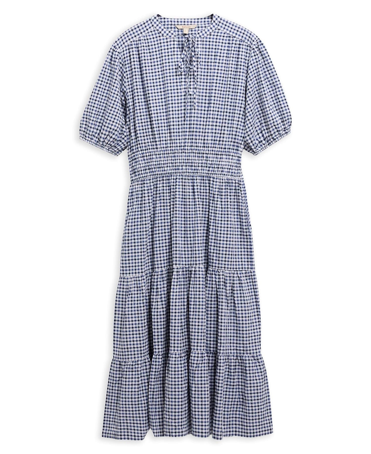Young Ideas & Henmores - Ashwell Midi Dress - MI11 Multi Gingham - 8