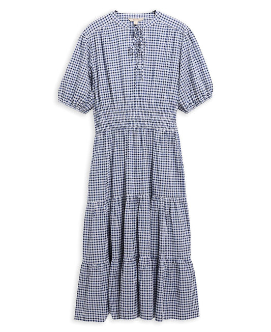 Young Ideas & Henmores - Ashwell Midi Dress - MI11 Multi Gingham - 8