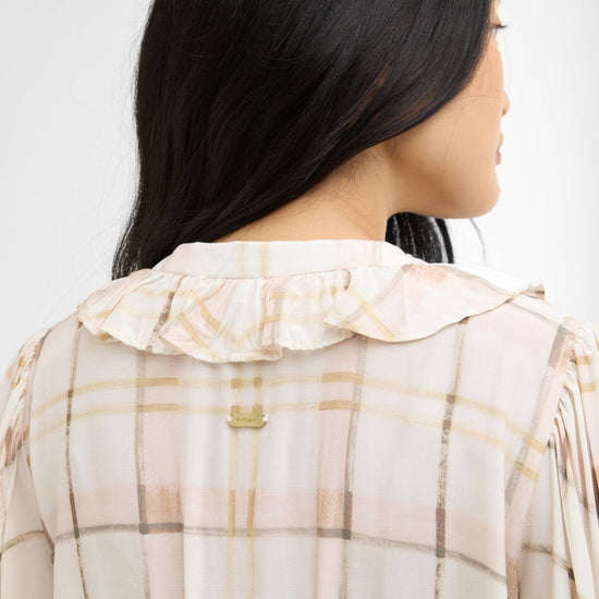 Young Ideas/Henmores - Asker Midi Dress - PI93 Silver Peony Painted Check - 8