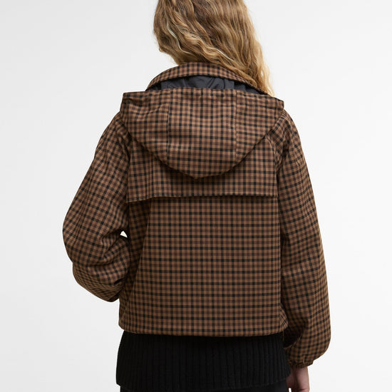 Young Ideas/Henmores - Audrey Showerproof Jacket - BR51 Vicuna Gingham Check - 8