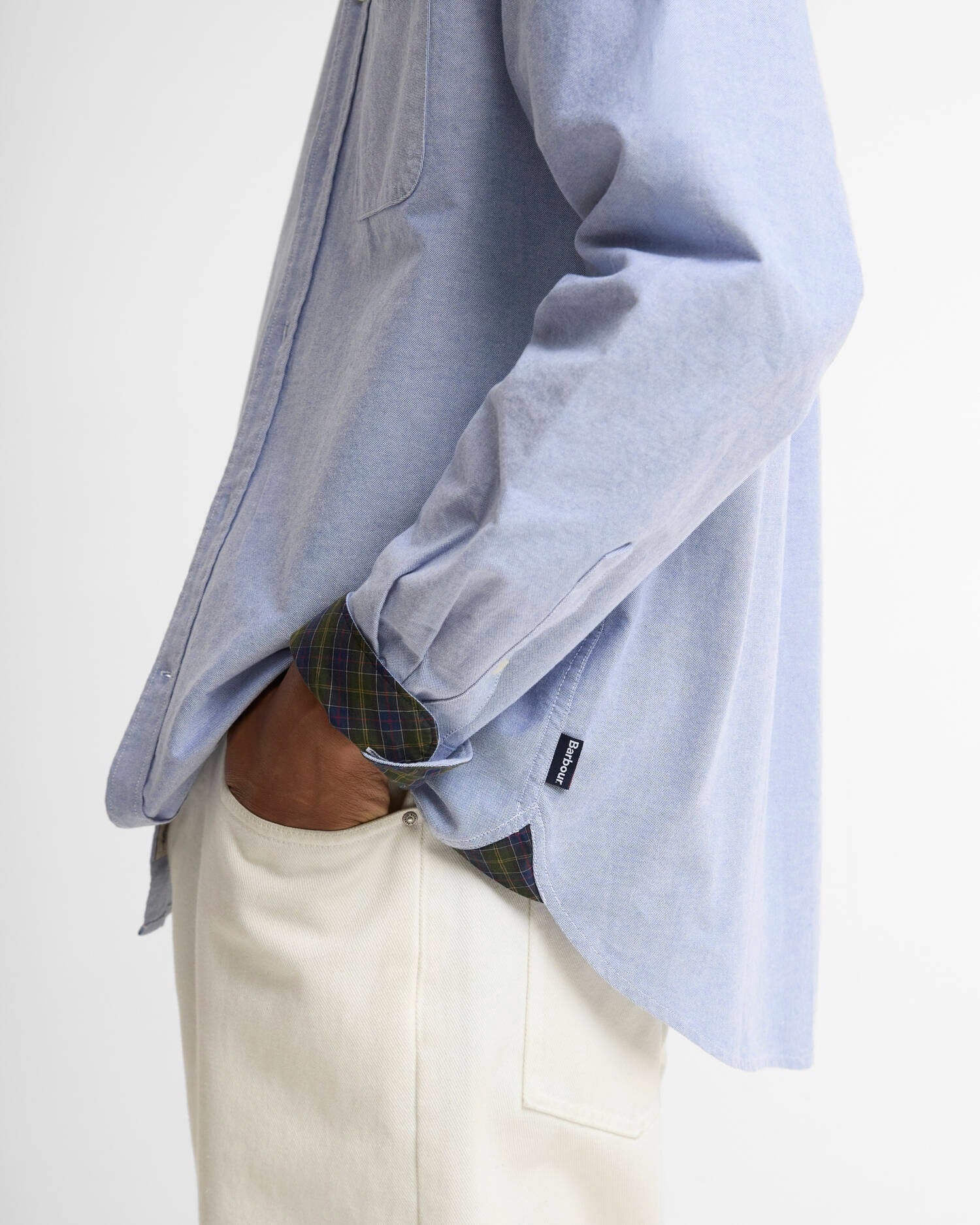 Young Ideas & Henmores -Authentic Oxford Shirt -BL33 Blue -L