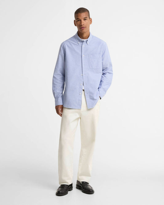 Young Ideas & Henmores -Authentic Oxford Shirt -BL33 Blue -L