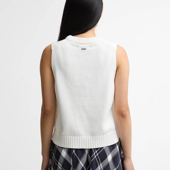 Young Ideas & Henmores - Avon Knitted Vest - WH71 Cloud - 8