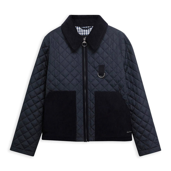 Young Ideas & Henmores - Aylesby Quilted Jacket - NY91 Dark Navy - 8