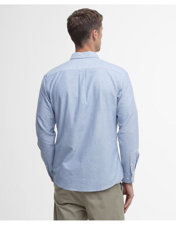 Young Ideas/Henmores - Barbour Chambray Crest Tailored Fit Shirt - BL15 Chambray - M