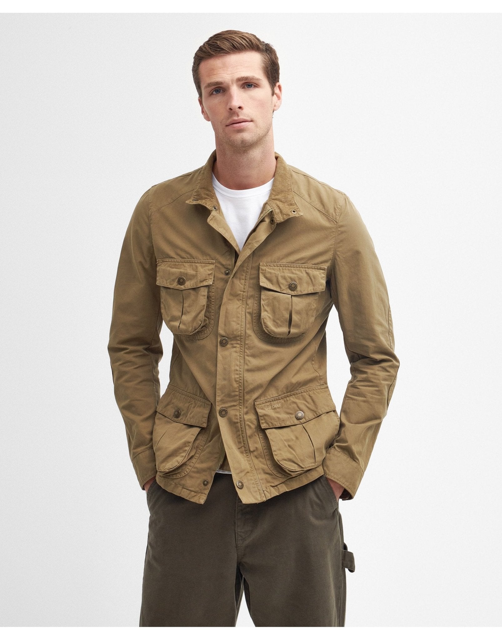 Young Ideas/Henmores - Barbour Corbridge Casual Jacket - OL11 Bleached Olive - M