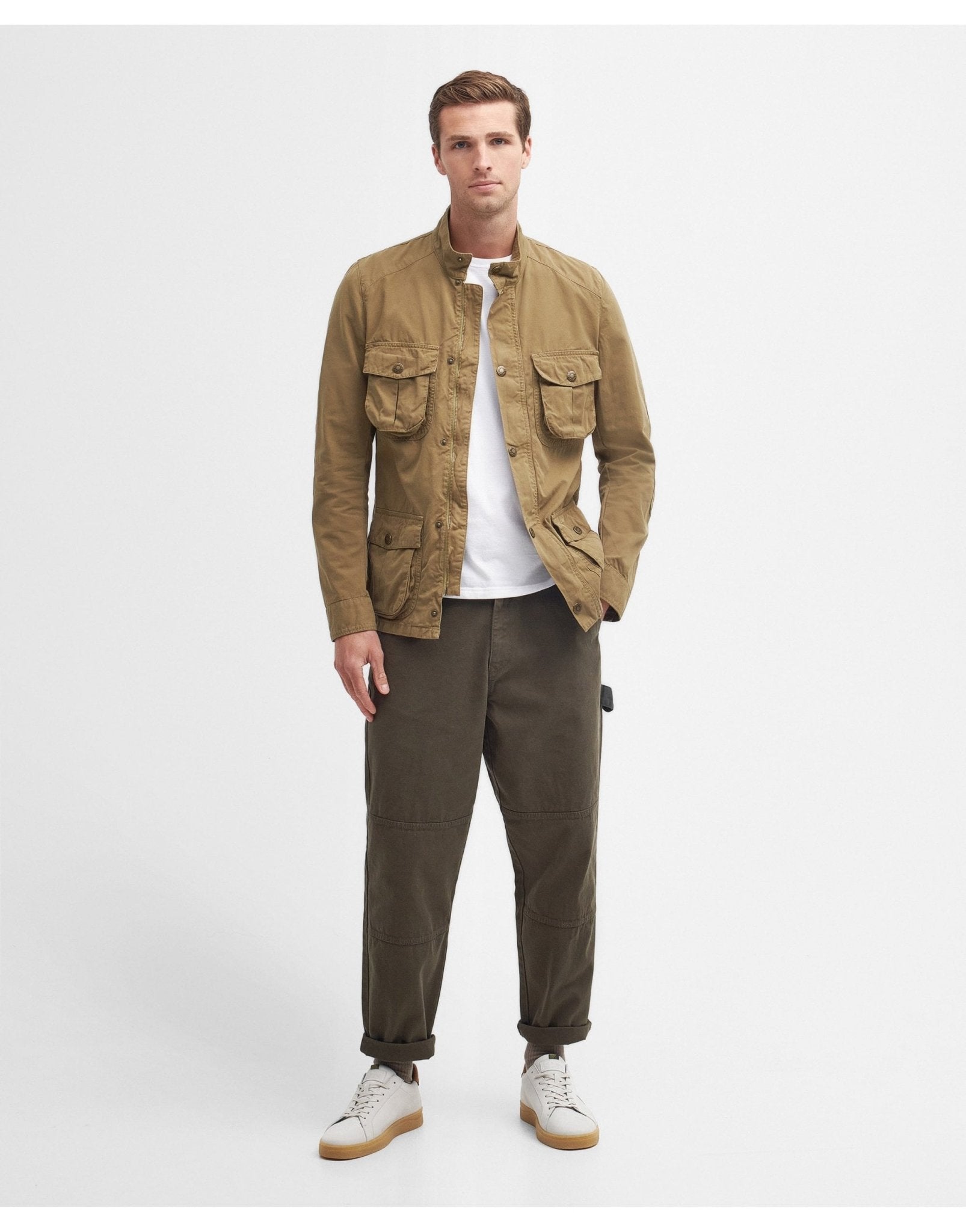 Young Ideas/Henmores - Barbour Corbridge Casual Jacket - OL11 Bleached Olive - M