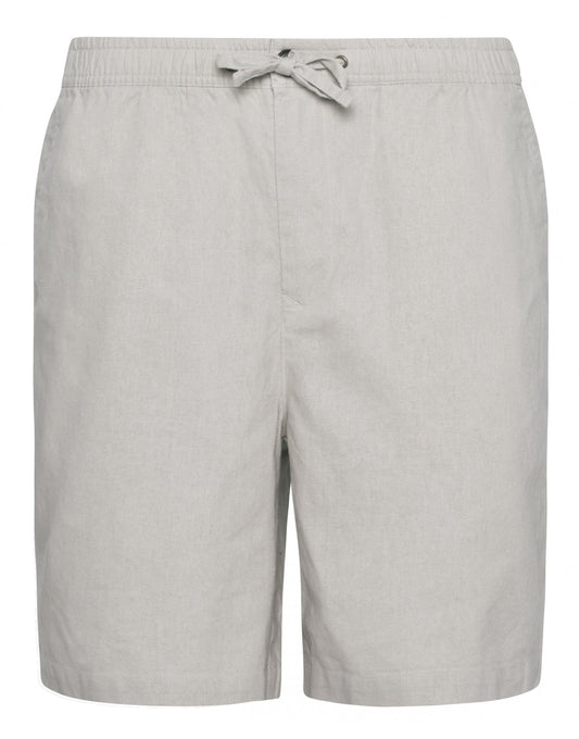 Young Ideas/Henmores - Barbour Cotton Linen Relaxed Short - GY18 Mist - M