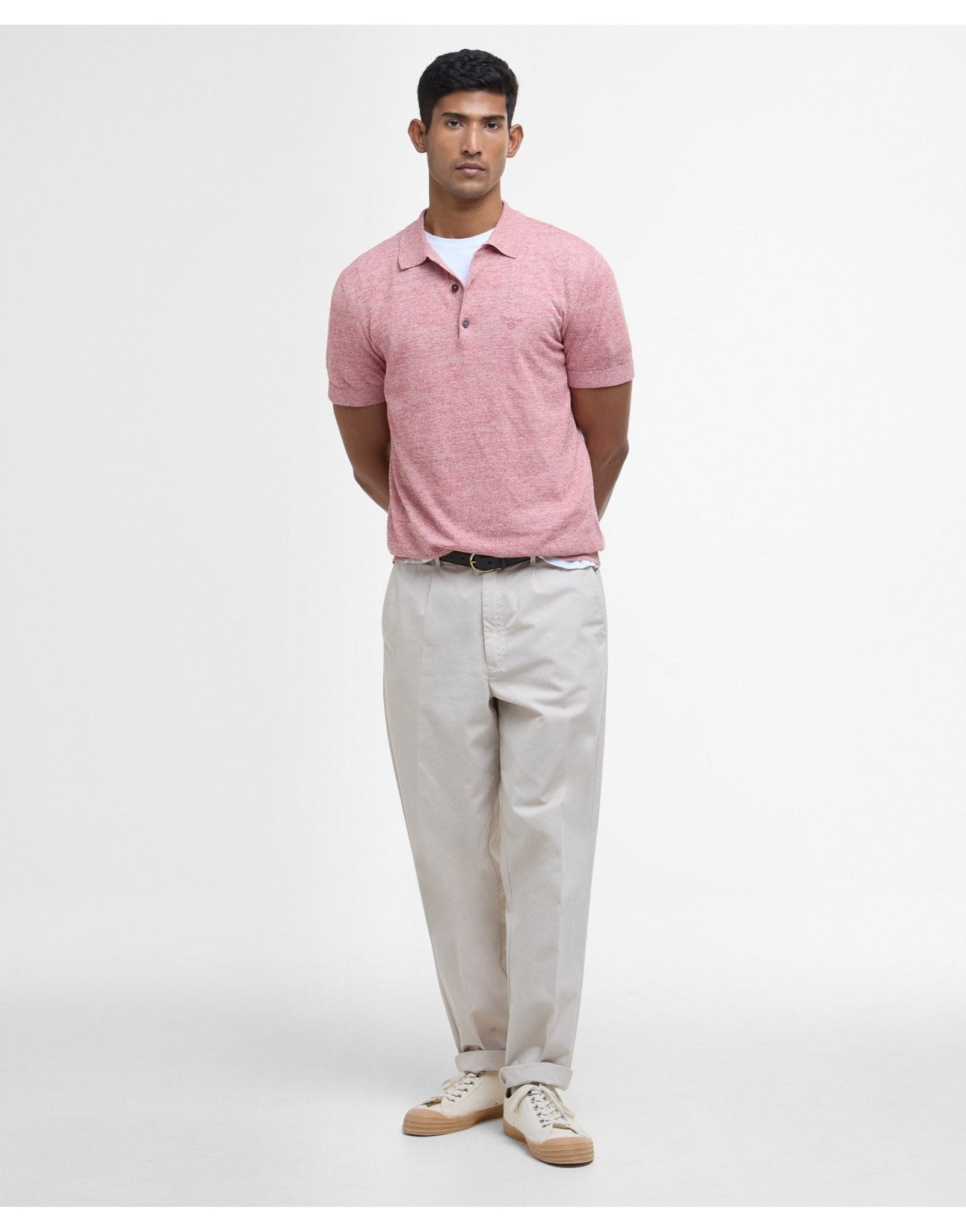 Young Ideas/Henmores - Barbour Glendale Relaxed Trouser - ST17 Washed Stone - 32